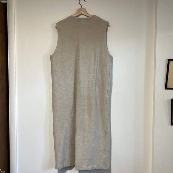 Vintage Textured cotton button down dress - Picture 4 of 6